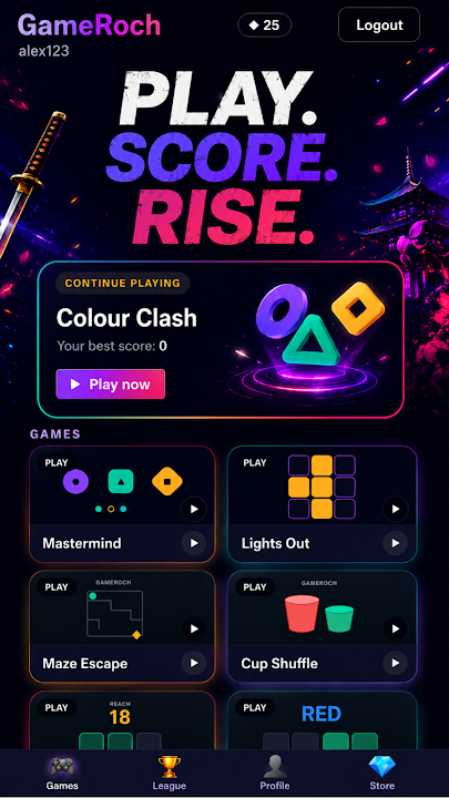GameRoch screenshot 1