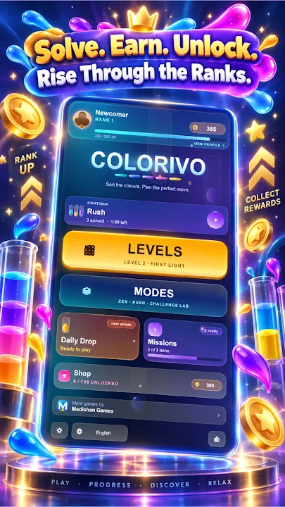 Colorivo: Colour Sort Puzzle screenshot 8
