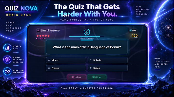 Quiz Nova: Brain Game screenshot 2