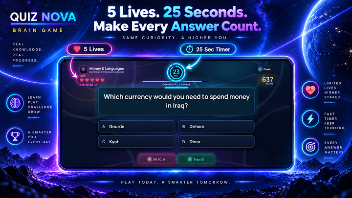Quiz Nova: Brain Game screenshot 3
