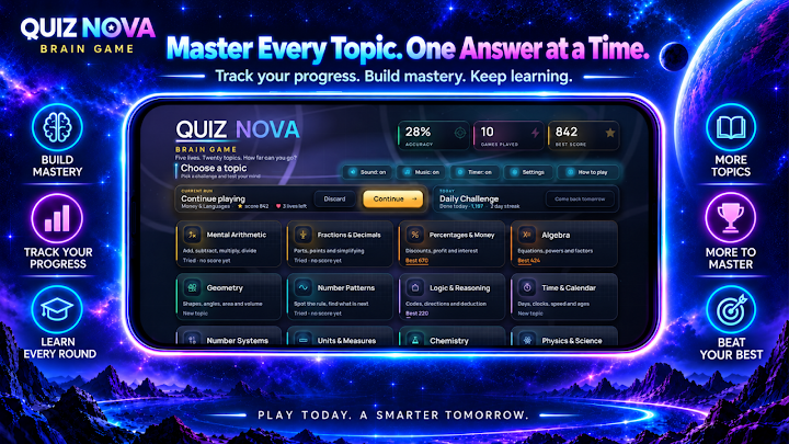 Quiz Nova: Brain Game screenshot 7
