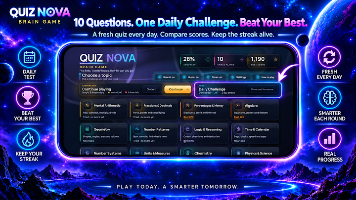 Quiz Nova: Brain Game screenshot 8