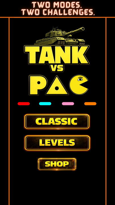 Tank vs Pac: Survival Battle screenshot 2